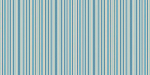 Installing stripe texture vertical, curtain vector textile lines. Comfortable fabric seamless pattern background in pastel and cyan colors.