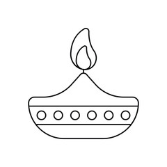 Diwali vector icon