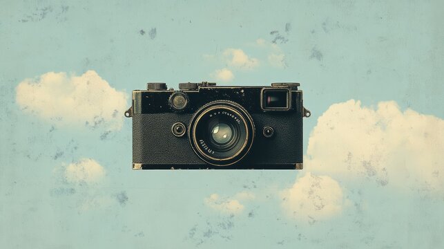 Vintage Retro Camera Element: Perfect for Branding, Design & More