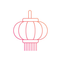 Sky Lantern vector icon