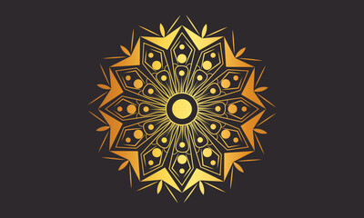 
Luxury  Decorative Floral Mandala Design Template vector art illustration background