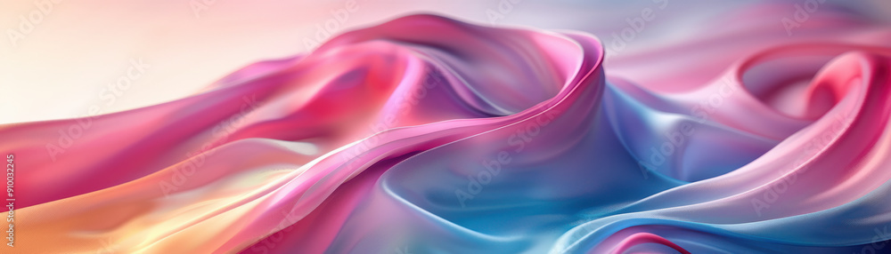 Poster abstract background, dynamic pastel swirls create an engaging visual experience with a prominent bla