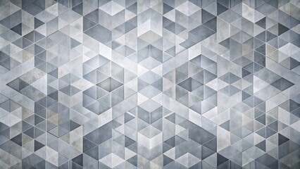 Abstract geometric art with gray tones creating visual texture for aesthetic appeal, modern, art, geometric, shapes