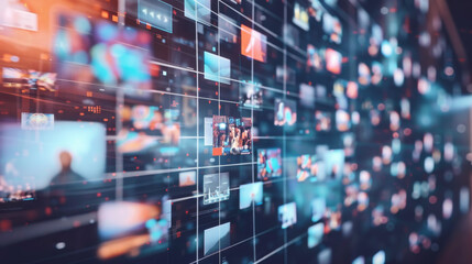 Obraz premium A close-knit group of people laying in a circle, each person showcasing diverse expressions, capturing a sense of unity, diversity, and community.