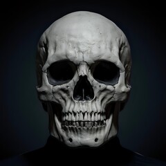 Obraz premium Mysterious Skull