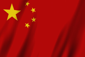 Chinese flag background