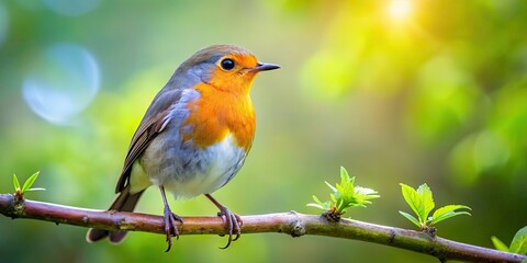 Cute bird perched on a branch in the wild nature, bird, branch, nature, wildlife, outdoors, feathers, cute, adorable, perched, forest