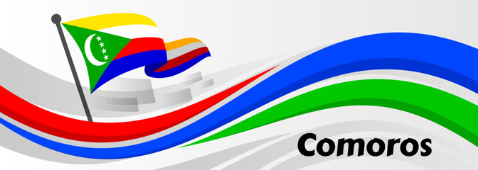 Comoros Independence Day Banner Design