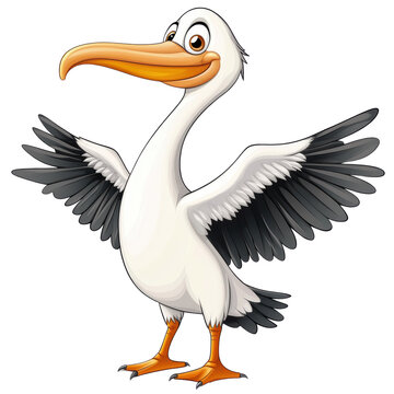 recommend clip art: A cartoon peacock with a blue and green head and tail feathers. The peacock is standing on a white background