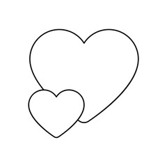 Heart vector icon