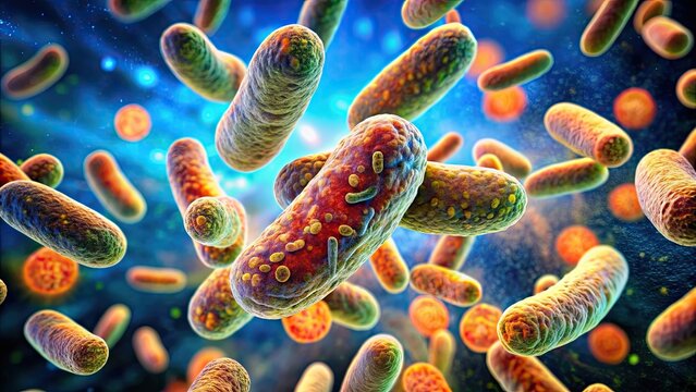Brucella bacteria under a microscope, causing brucellosis zoonosis, brucella, bacteria, pathogen, brucellosis