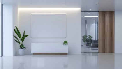 blank computer monitor