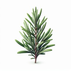 Fototapeta premium rosemary branch isolated on white or transparent 
