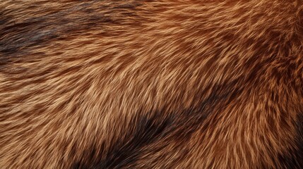 Warm brown animal fur texture background