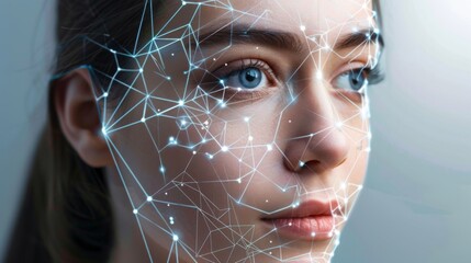 Visual capturing and storing information and images related to individuals' facial characteristics and personalities. Generative AI