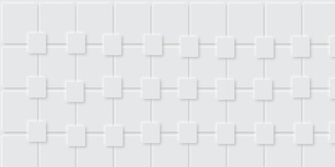 Abstract grey square shape with futuristic concept Embossed papercut background with neomorphism Abstract blurred background with Geometric light & white Space design concept.