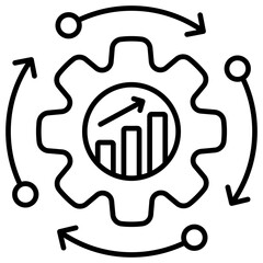 Optimization  Icon Element For Design