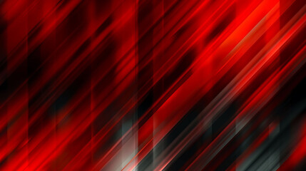 Abstract Background with Diagonal Red and Black Lines