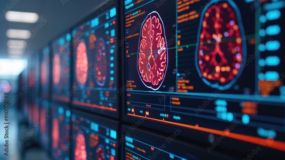 Poster digital health records with secure and organized data visualization for efficient medical diagnostic