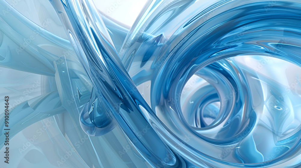 Poster a blue background with a wavy pattern ,background with water texture, transparent liquid ,blue water