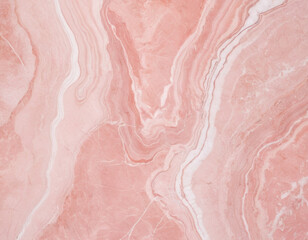 Fototapeta premium Blush pink marble with silver and white veins