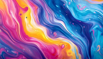 Abstract vector watercolor background in blue and purple tones 