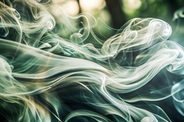abstract background with smoke