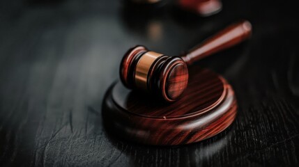 Judges Gavel Strikes Down Decision in Courtroom Setting