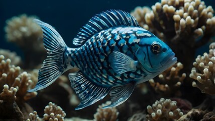 Obraz premium fish in aquarium
