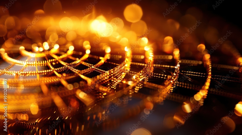 Poster closeup of a fibonacci sequence diagram.