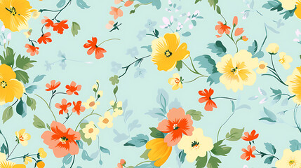 Obraz premium flower pattern