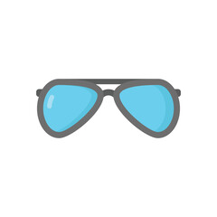 Glasses vector icon