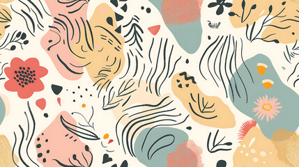 Obraz premium flower pattern