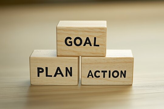 Achieving goals through planning and action: a conceptual image