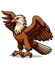 eagle cartoon