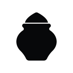 Pot vector icon