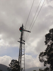 Railway semaphore signal
