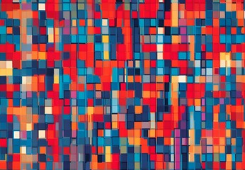 Fototapeta premium abstract background with squares