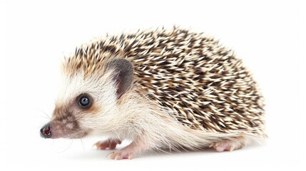 Obraz premium A Close-Up of a Hedgehog
