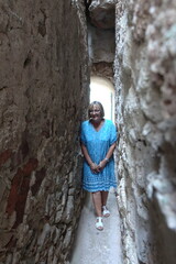 Schmale Gasse in Vrbnik