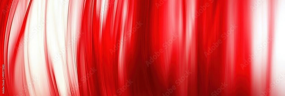 Poster colorful swirls of red and white create an abstract composition evoking a sense of movement and dept