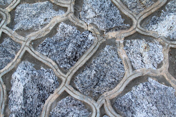 The old stoned wall texture background
