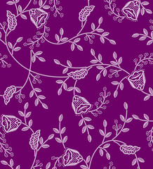 Fototapeta premium seamless embroidery summer ethnic print