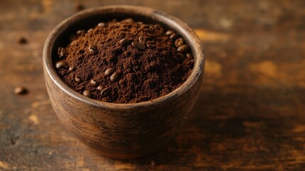 A day of fortune-telling on coffee grounds. coffee grounds