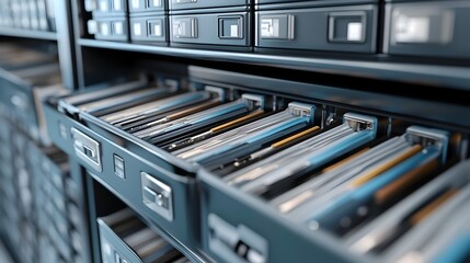 Organized and Detailed Database Backup and Recovery Procedures in Server Rack