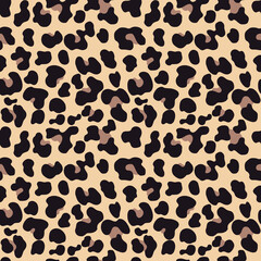 animal leopard vector pattern, trendy modern design