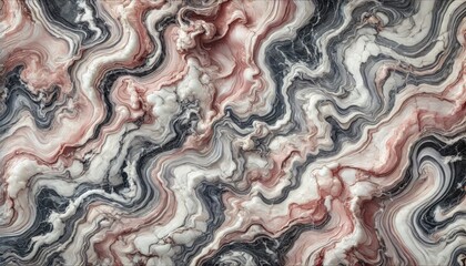 Rich marble background. The image showcases a luxurious marble surface with intricate veining in shades of white, grey and gold.