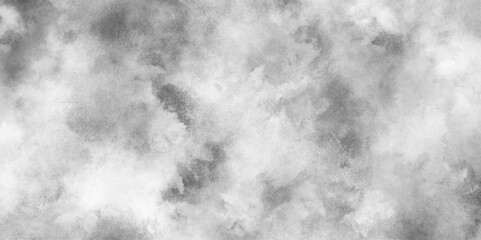 Abstract grunge white or grey watercolor painting background, Concrete old and grainy wall white color grunge texture, Beautiful blurry abstract black and white texture background with smoke.