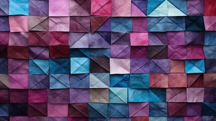 Fototapeta premium Abstract watercolour pattern with geometric colors for textile and surface design Urban themed repeating texture with modern wallpaper and 