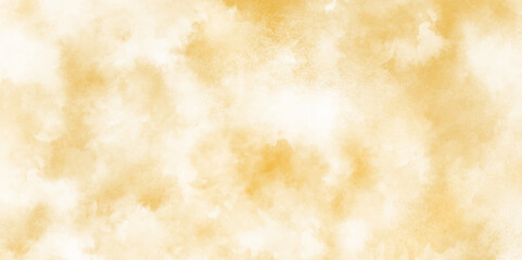 Old yellow paper with white stain. yellow watercolor background. Old concrete grunge wall texture background .watercolor background concept for banner, poster, vCard, invitation letter vector.	
